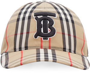 Cappello da baseball motivo Vintage check-1